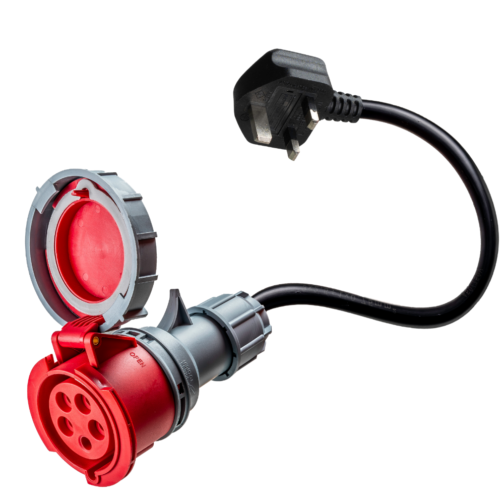 16A rood CEE naar Type G voor UK Adapter