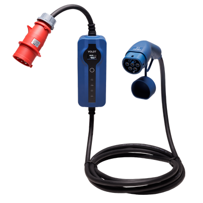 Type 2 - 32A CEE stopcontact | 3 fase | Verstelbaar 8A - 32a | 22kW laadkabel