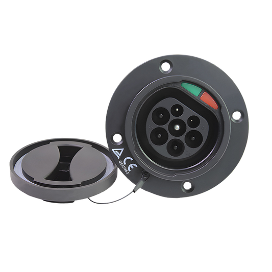 Type 2 stopcontact voor auto | 3 fase | 63A