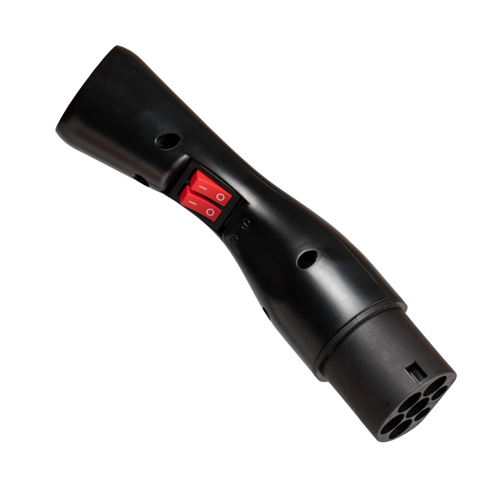 Adapter Type 2 (laadstation) naar Type F 230V schuko-stopcontact