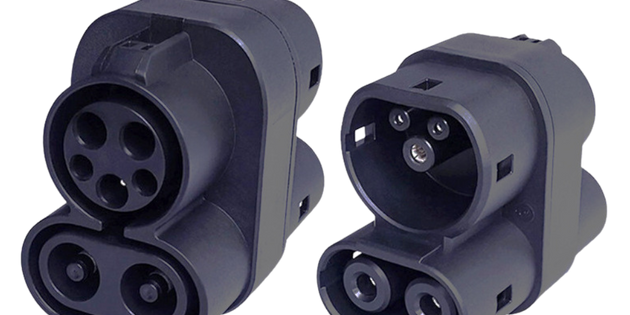 EV Laadadapter CCS1 naar CCS2