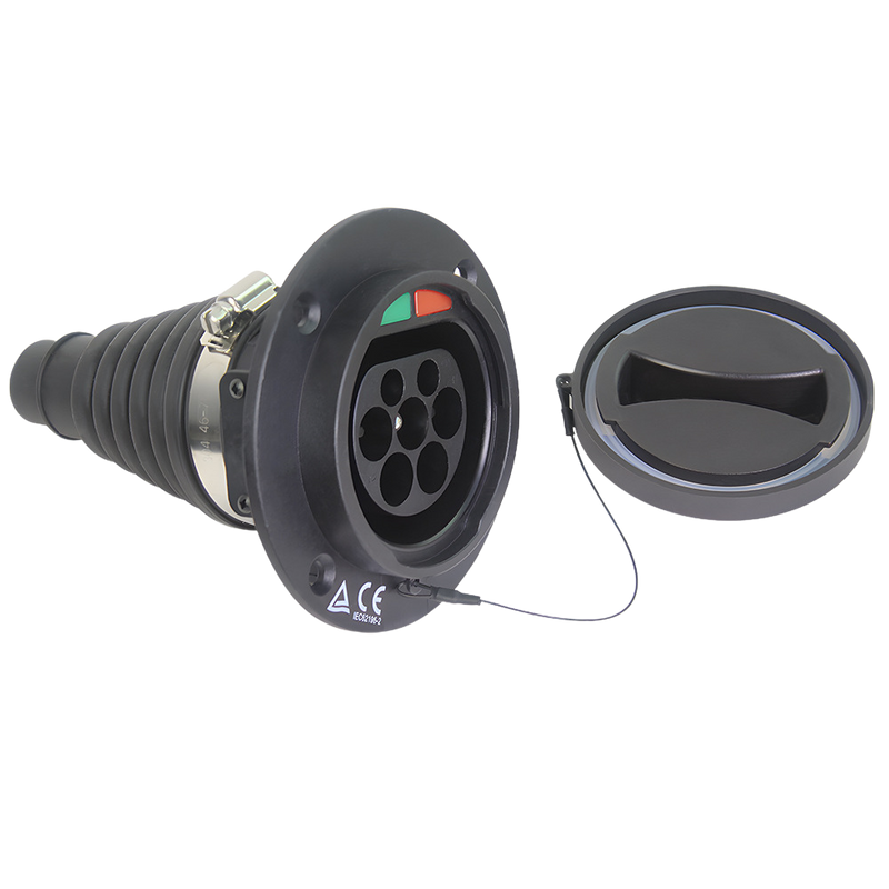 Type 2 stopcontact voor auto | 1 fase | 16A/32A