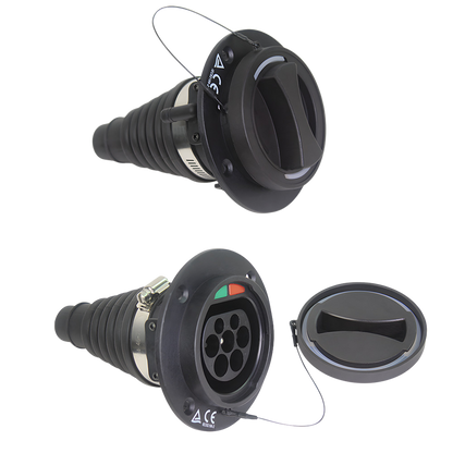 Type 2 stopcontact voor auto | 1 fase | 16A/32A