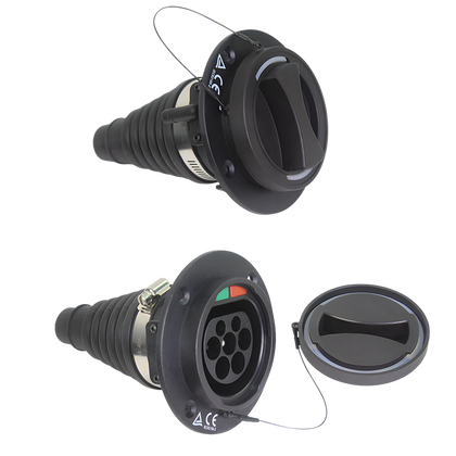 Type 2 stopcontact voor auto | 3 fase | 63A