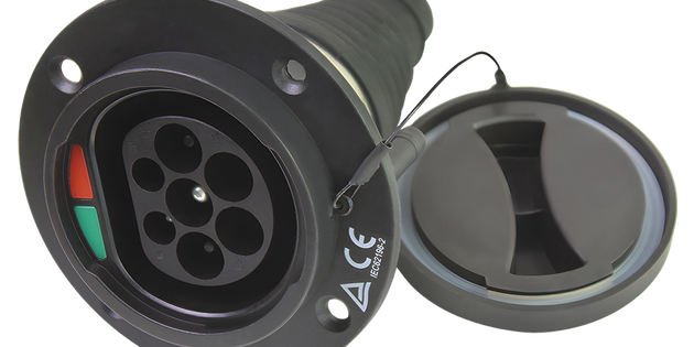 Type 2 stopcontact voor auto | 3 fase | 63A