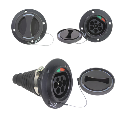 Type 2 stopcontact voor auto | 1 fase | 16A/32A