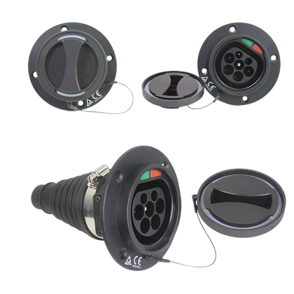 Type 2 stopcontact voor auto | 3 fase | 63A