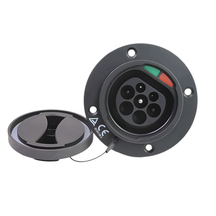 Type 2 stopcontact voor auto | 1 fase | 16A/32A