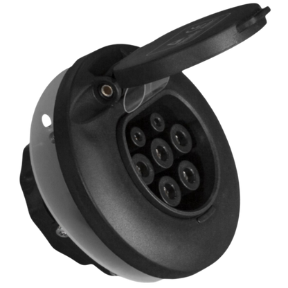 Type 2 stopcontact voor laadstation | 1 fase | 16A/32A