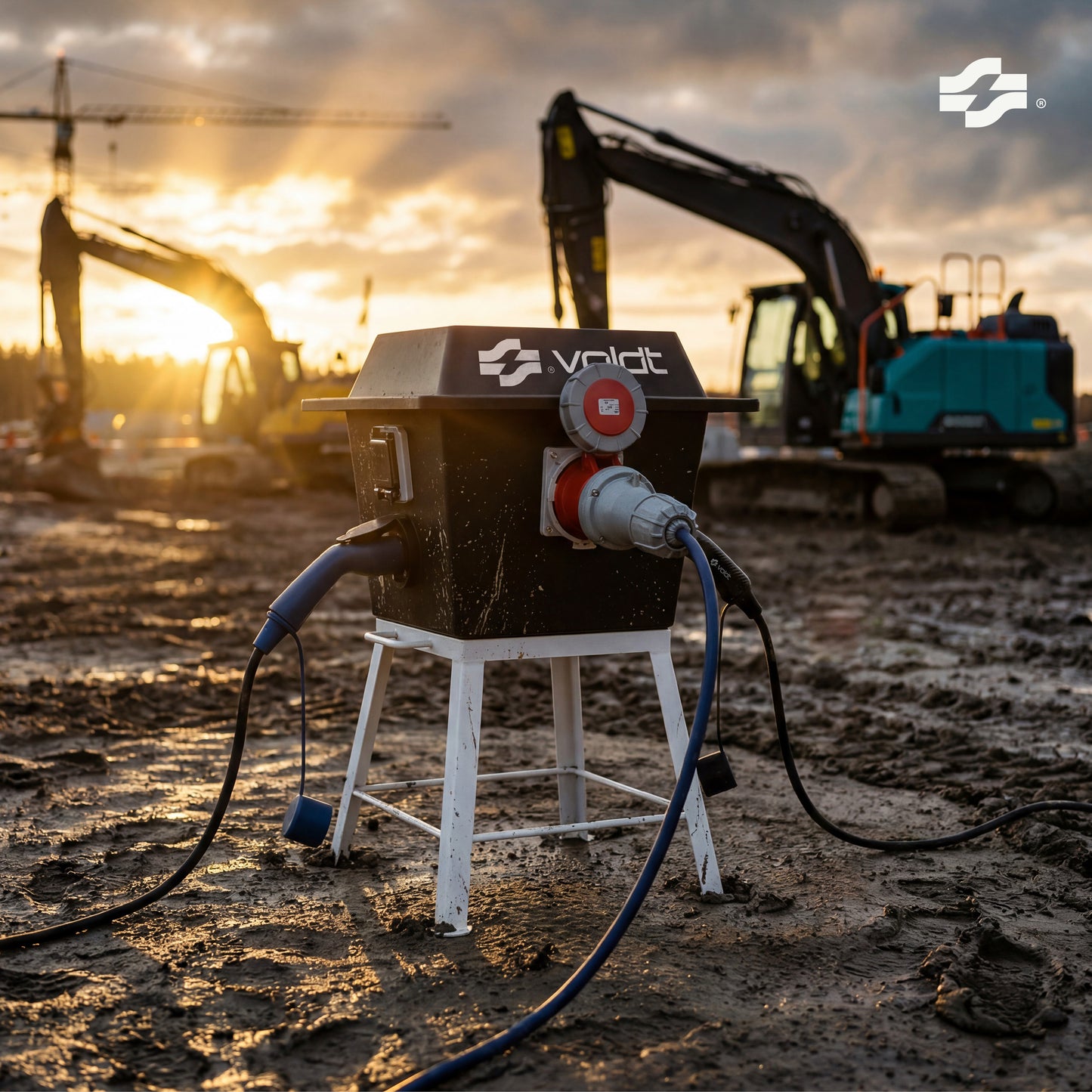 Voldt® Sitecharge | Type 2 | 2×11 kW