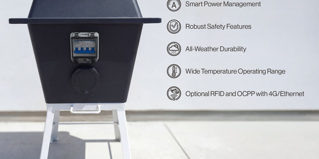 Voldt® Sitecharge | Type 2 | 2×11 kW