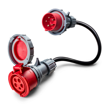 32A 5-polige CEE naar 16A 5-polige CEE adapter