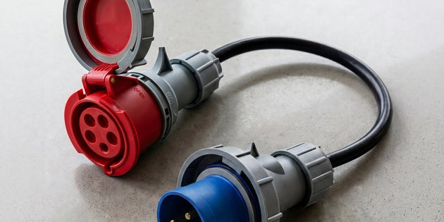 32A 5-polig CEE naar 32A 3-polig CEE Adapter