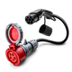 16A rood CEE naar Type 2 Adapter