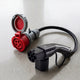 16A rood CEE naar Type 2 Adapter