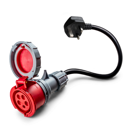 32A 5-polige CEE naar Type G voor UK-adapter