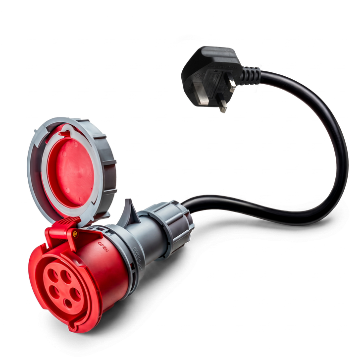 16A rood CEE naar Type G voor UK Adapter