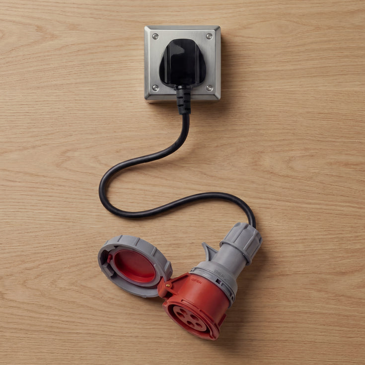16A rood CEE naar Type G voor UK Adapter