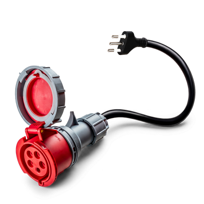 32A 5-polige CEE naar Type L Adapter voor Italië