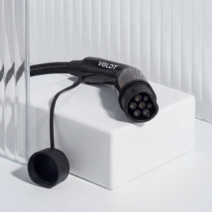 Voldt® Type 2 Carbon Fibre laadkabel 22kW