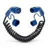 Type 2 | 1 fase | 32a | 7.4kW | spiraal laadkabel