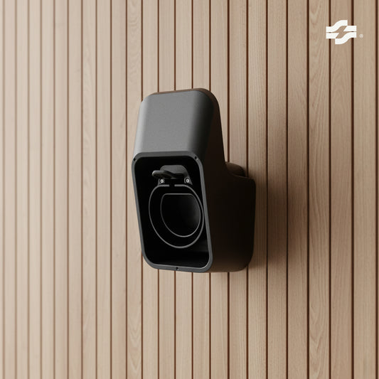 Stekkerhouder voor EV type 2 laadkabel