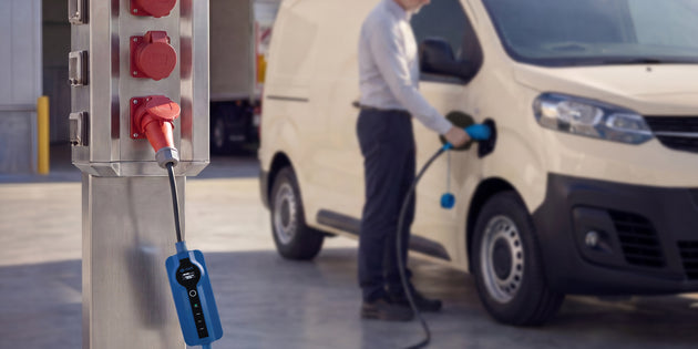 Voldt® Mobiele lader CEE | 3 fase | 8A–32A | 22kW + APP