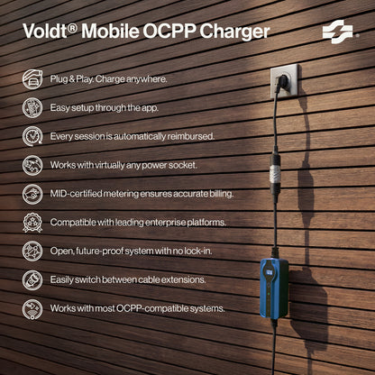 Voldt® Mobiele OCPP-lader